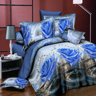 18 New Styles White Red Flower 3D Bedding Set of Duvet Cover Pillowcase Set Bed Clothes Comforters Cover Queen Twin No Quilt - FushionGroupCorp