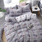 Fashion Bedding Set luxury Pink love Family Set Sheet Duvet Cover Pillowcase Full King Single Queen,bed set 2019 - FushionGroupCorp