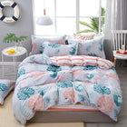 Fashion Bedding Set luxury Pink love Family Set Sheet Duvet Cover Pillowcase Full King Single Queen,bed set 2019 - FushionGroupCorp