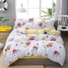 Fashion Bedding Set luxury Pink love Family Set Sheet Duvet Cover Pillowcase Full King Single Queen,bed set 2019 - FushionGroupCorp