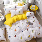Fashion Bedding Set luxury Pink love Family Set Sheet Duvet Cover Pillowcase Full King Single Queen,bed set 2019 - FushionGroupCorp