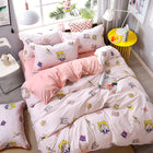 Fashion Bedding Set luxury Pink love Family Set Sheet Duvet Cover Pillowcase Full King Single Queen,bed set 2019 - FushionGroupCorp