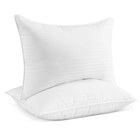 Beckham Hotel Collection Gel Pillow (2-Pack) - Luxury Plush Gel Pillow - Dust Mite Resistant & Hypoallergenic - Queen - FushionGroupCorp
