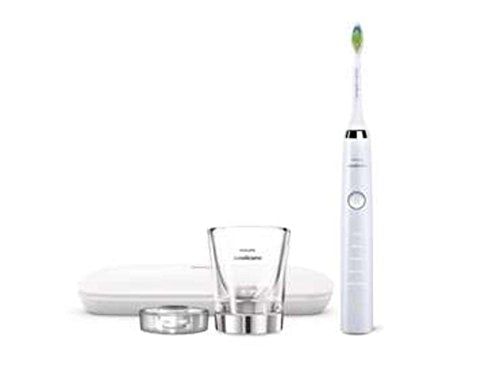 Philips Sonicare Diamond Clean Classic Rechargeable 5 brushing modes, Electric Toothbrush with premium travel case, White, HX9331/43 - FushionGroupCorp