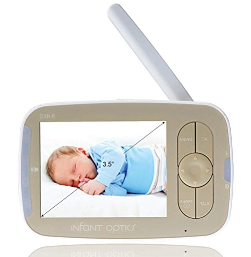 Infant Optics DXR-8 Pan/Tilt/Zoom 3.5" Video Baby Monitor with Interchangeable Optical lens - FushionGroupCorp
