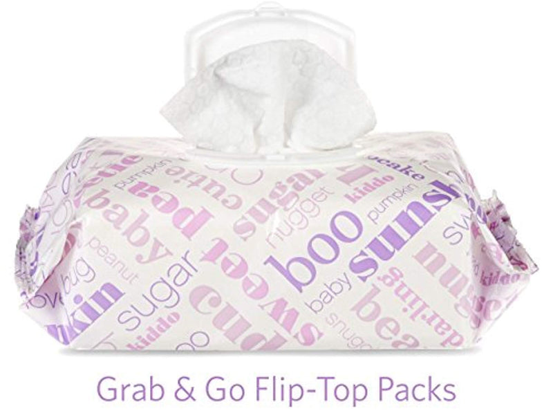Elements Baby Wipes, Sensitive, 480 Count, Flip-Top Packs - FushionGroupCorp