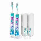 Philips Sonicare Kids Rechargeable Toothbrush with Built-in Bluetooth 2-Pack - FushionGroupCorp