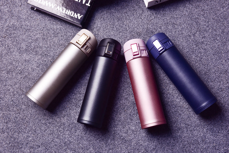 500ml Stainless Steel Double Wall Insulated Thermos Cup Vacuum Flask Coffee Mug Travel Drink Bottle Thermocup - FushionGroupCorp