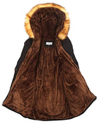 iLoveSIA Womens Hooded Warm Coats Parkas with Faux Fur Jackets - FushionGroupCorp