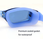 Adults Swim Goggles With Waterproof , Anti-fog And UV Shield Function, With Additional Ear Plug, Nose Clip and Strong Case for Adults, Men, Women, Kids - FushionGroupCorp