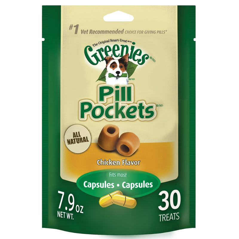 Greenies Pill Pocket Soft Dog Treats - Chicken - FushionGroupCorp