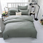 Housse de couette Print simple 3/4Pcs king size Cotton bedding set luxury Duvet Cover+Bed sheet+Pillowcase colchas para cama - FushionGroupCorp