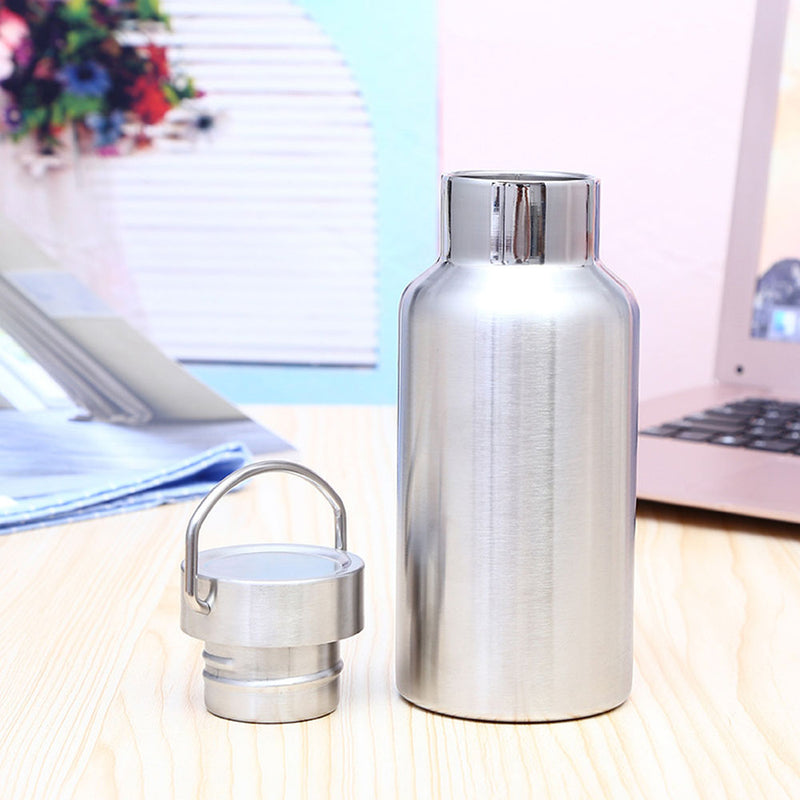 Stainless Steel Vacuum Insulated Water Bottle Riding Hiking Portable Insulates Water Bottle Outdoor Sport Thermoses Cup BPA Free - FushionGroupCorp