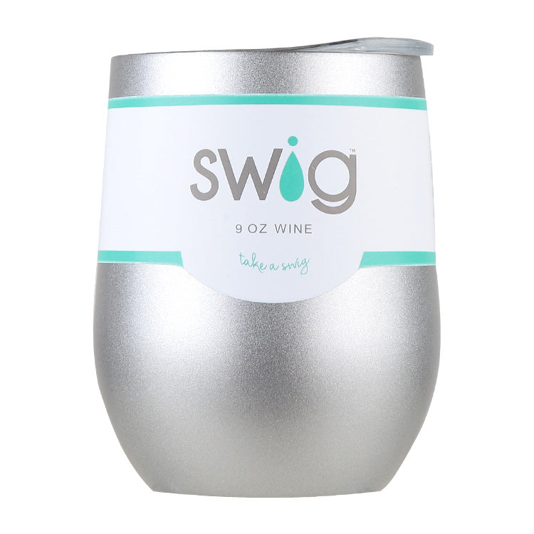 Swig Wine Cups thermos Mug Stainless steel Kids thermoses Swig Tumbler Insulated mug Vacuum flasks Cup Swig Travel Coffee Mug - FushionGroupCorp