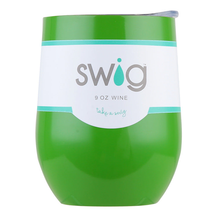 Swig Wine Cups thermos Mug Stainless steel Kids thermoses Swig Tumbler Insulated mug Vacuum flasks Cup Swig Travel Coffee Mug - FushionGroupCorp