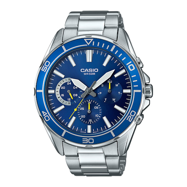 Casio Dive Style Stainless Steel Men's WatchCasio Dive Style Stainless Steel Men's Watch - FushionGroupCorp