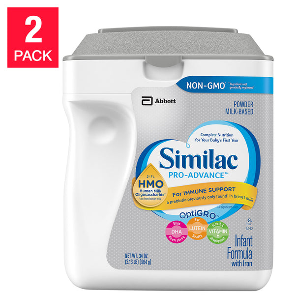 Similac Pro-Advance HMO Infant Formula 2-count / 34 ozSimilac Pro-Advance HMO Infant Formula 2-count / 34 oz - FushionGroupCorp