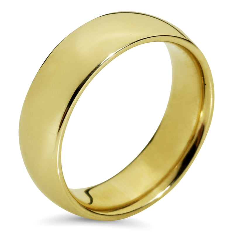 6mm Comfort Fit Wedding Ring 14kt Yellow Gold6mm Comfort Fit Wedding Ring 14kt Yellow Gold - FushionGroupCorp