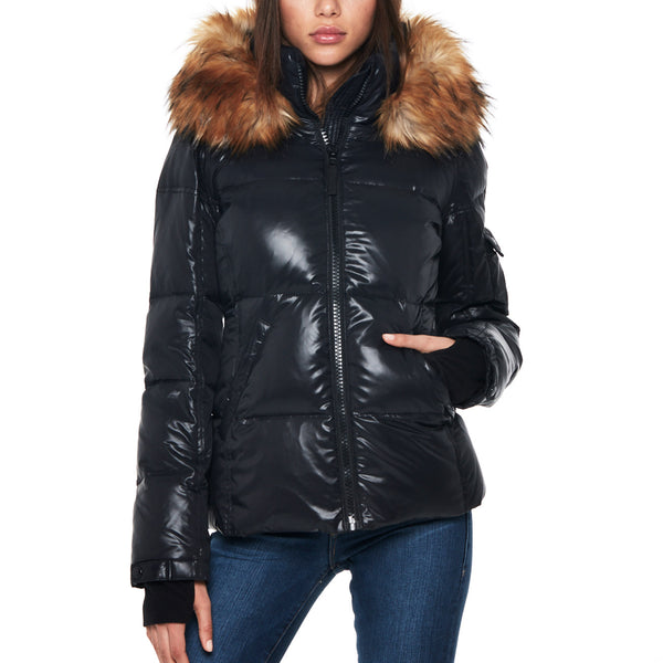 S13 Ladies' Short Down Puffer Jacket - FushionGroupCorp