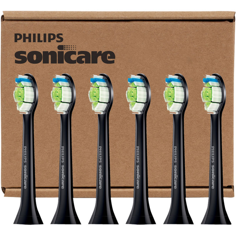 Philips Sonicare DiamondClean Standard Black Brush Heads, 6-packPhilips Sonicare DiamondClean Standard Black Brush Heads, 6-pack - FushionGroupCorp