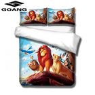 GOANG 3d Digital printing Lion King kids bedding luxury Home textiles cartoon bedding set bed sheet duvet cover and pillowcase - FushionGroupCorp