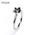 New Trendy Crystal Engagement Claws Design Hot Sale Rings For Women AAA White Zircon Cubic elegant rings Female Wedding jewerly - FushionGroupCorp