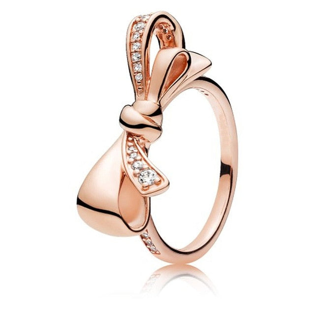 CHIELOYS Fashion Classic Shine Zircon Wedding Rings For Women Personality Charm Twist Flower Shape Crystal Ring Engagement Gift - FushionGroupCorp