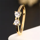 Gold Plated Bow Ring - FushionGroupCorp