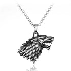 Game of Thrones Stark family lion wolf dragon deer Lannister Targaryen Stark Baratheon Arryn Greyjoy family members necklace - FushionGroupCorp