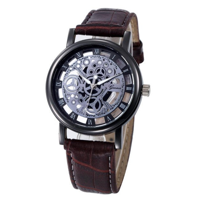 Genvivia Watches Top Brand Luxury Hollow Analog Quartz Stainless Steel relogio feminino Wrist Watch Watches - FushionGroupCorp