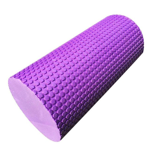 30cm 5 Colors Yoga Pilates Massage Fitness Gym Trigger Point Exercise Foam Roller  For Muscle Relaxation Hot Sale - FushionGroupCorp