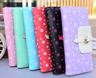 Handbags Women Purse Girl Leather Wallet Long Card Holder Cute Gift Floral Handbag sacoche homme - FushionGroupCorp
