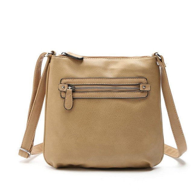 Handbags Lady Women Handbag Shoulder Bags Tote Purse Leather Messenger Bag  Solid Zipper Versatile Handbag For Women - FushionGroupCorp