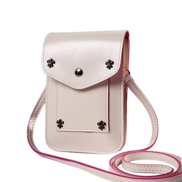 Handbags Leather Women Mini Messenger Bag Handbag Shoulder Bag Women's Zipper Versatile Handbag borsetta donne - FushionGroupCorp