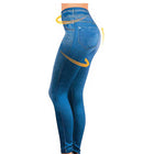 Hayoha 2017 Leggings Jeans for Women Denim Pants with Pocket Slim Leggings Women Fitness Plus Size Leggins S-XXL Black/Gray/Blue - FushionGroupCorp