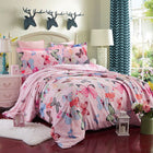 Summer Bedding set imitated Silk bed linens 4pcs luxurious bedclothes Green sheet pillowcase & duvet cover adult bed set queen - FushionGroupCorp