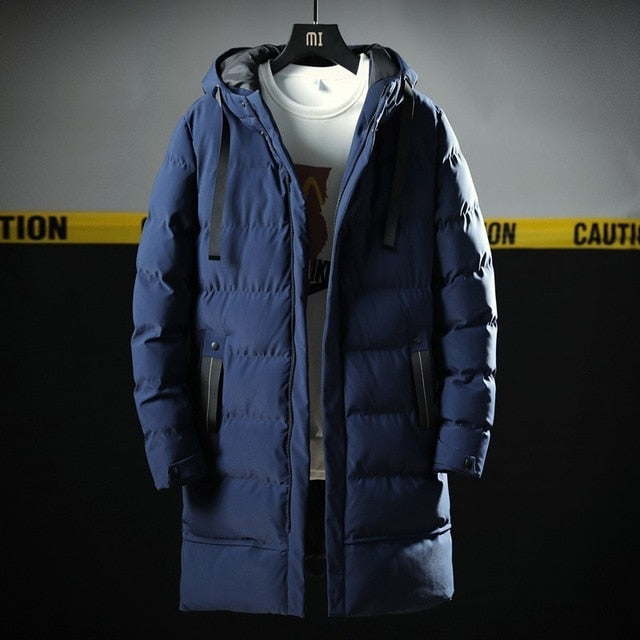 Men's Parkas Long Cotton Winter Jacket Coat For Men Brand Bomber Jacket - FushionGroupCorp