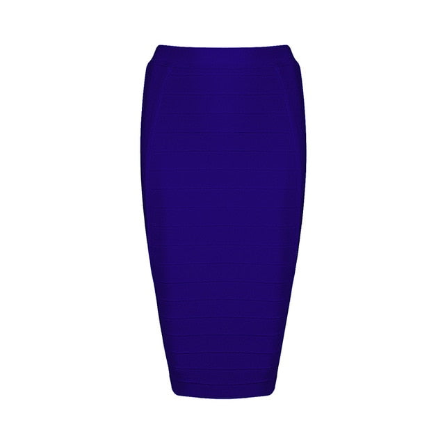 INDRESSME 2019 New Sexy Pencil Bodycon Skirt Striped Knee-Length Bandage Skirts Wear To Work Summer Wholesale - FushionGroupCorp